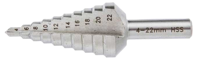 Višestepeno svrdlo za lim 4-22 mm